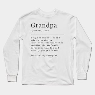 Grandpa Long Sleeve T-Shirt